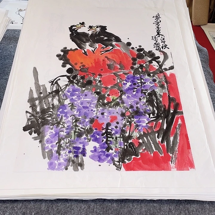 国画张圣敏先生纯手绘作品