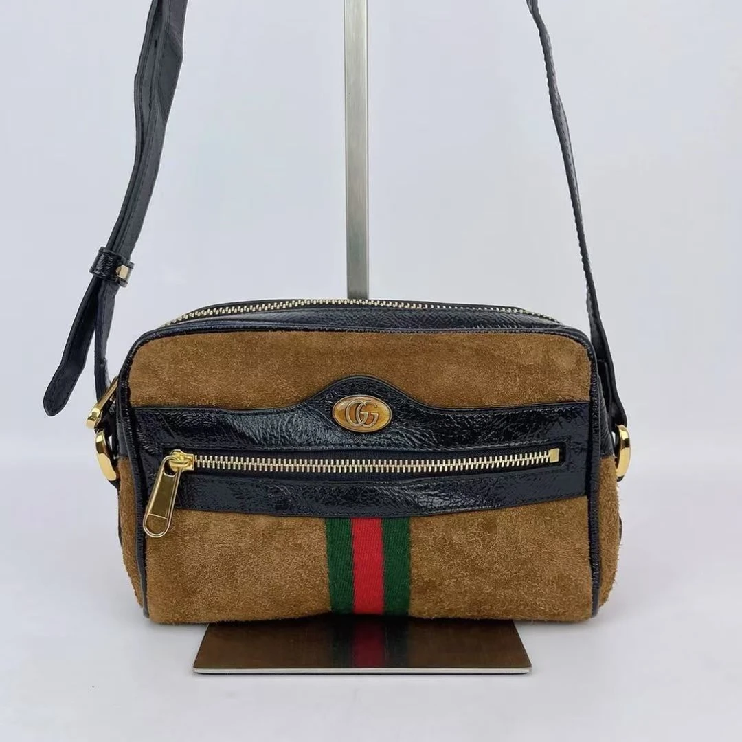 95新 GUCCI/古驰 95新Gucci相机斜挎包