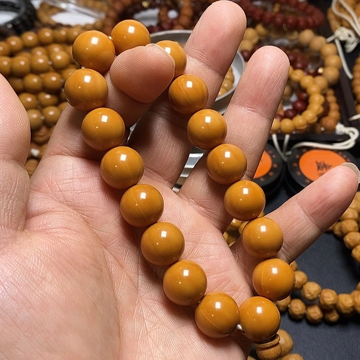 猴头核桃手串光珠6号