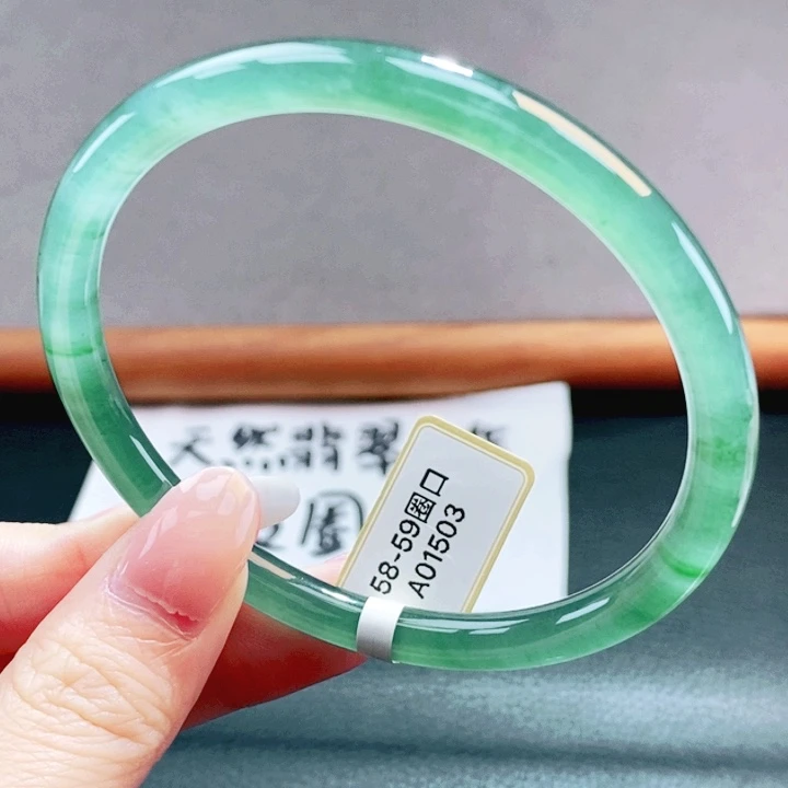 翡翠未镶嵌手镯翡翠手镯167