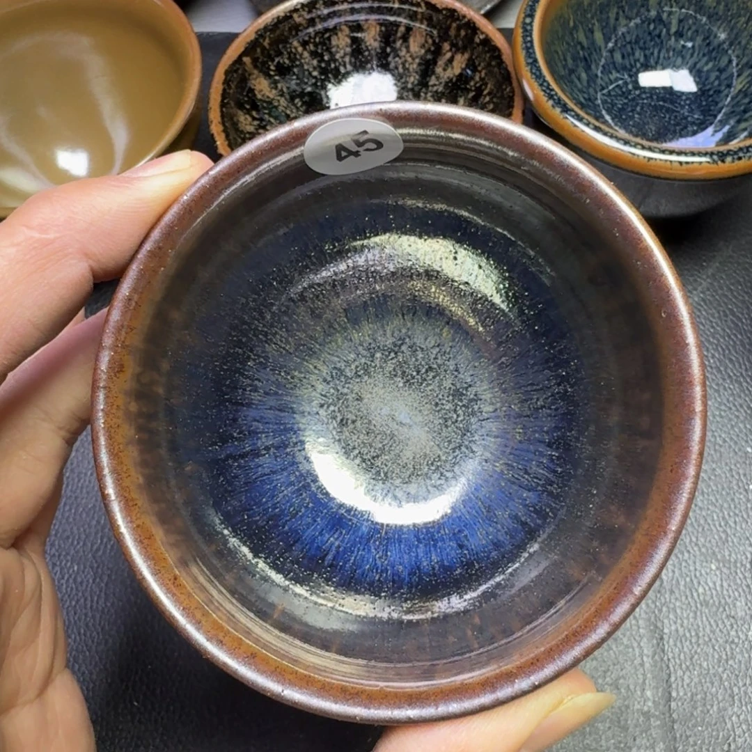 摆件古时茶器建窑建盏45