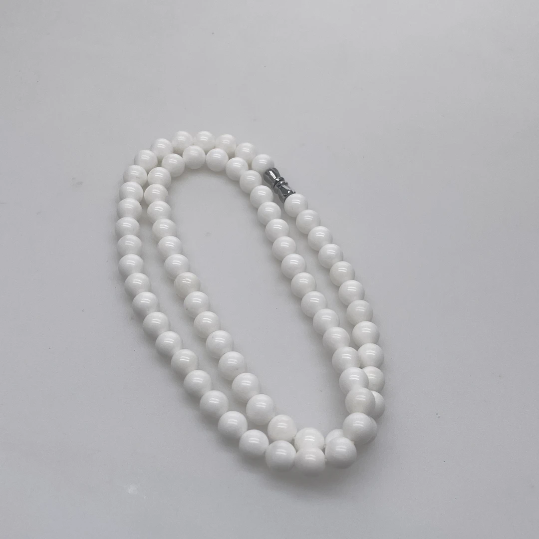 6mm白贝项链 瓷白设计款 多样性发一  达人