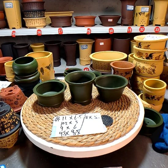 宜兴紫砂花盆23465