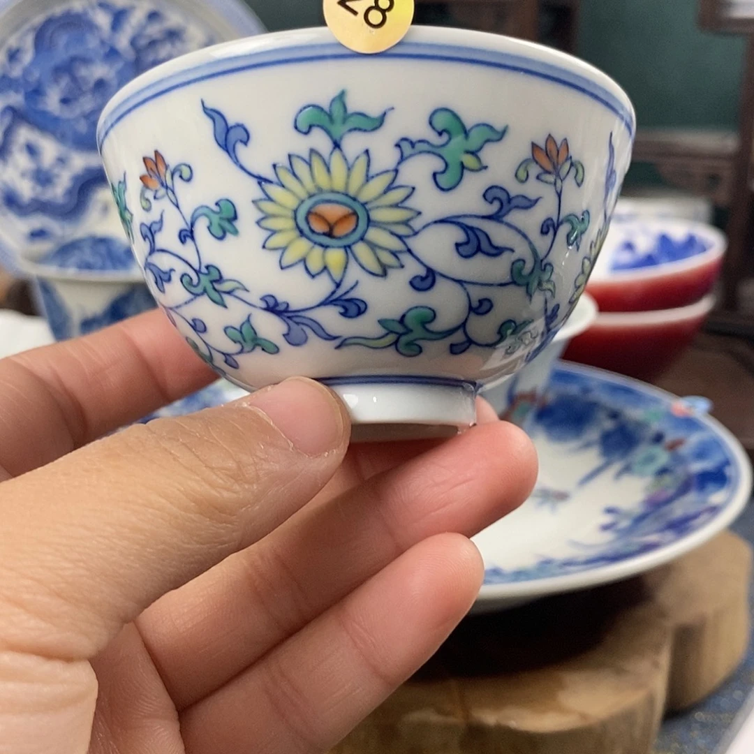 瓷片景德镇手绘青花茶器28