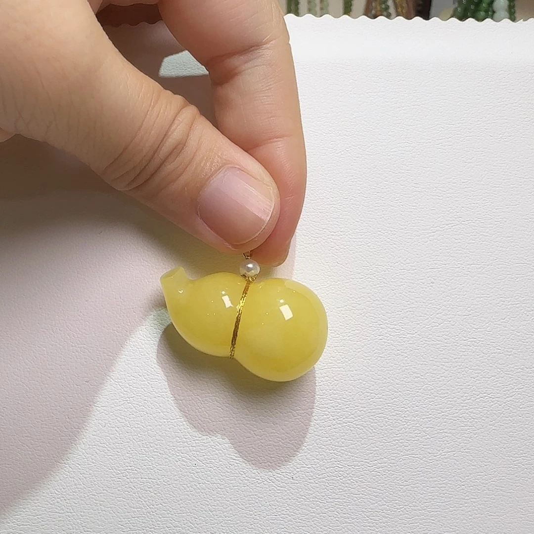 蜜蜡颈饰未镶嵌蜜蜡