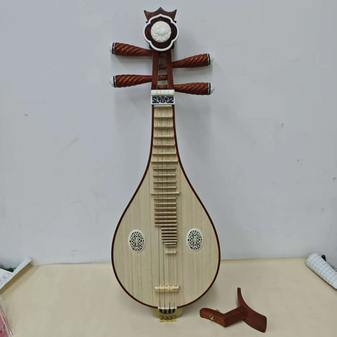 JM 412-A 梁浩制作  花梨木 演奏弹拨柳琴