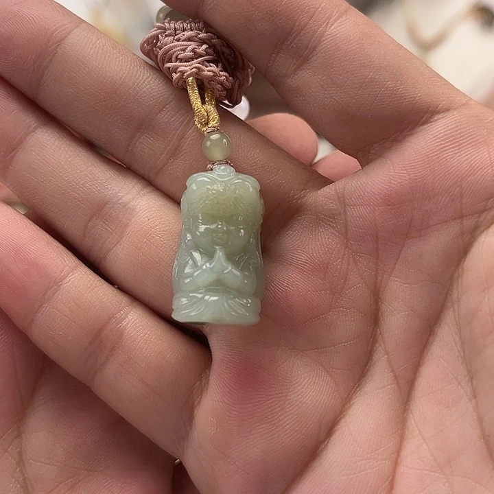 颈饰未镶嵌和田玉扎基拉姆