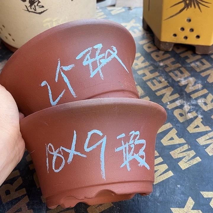 紫砂花盆透气花盆