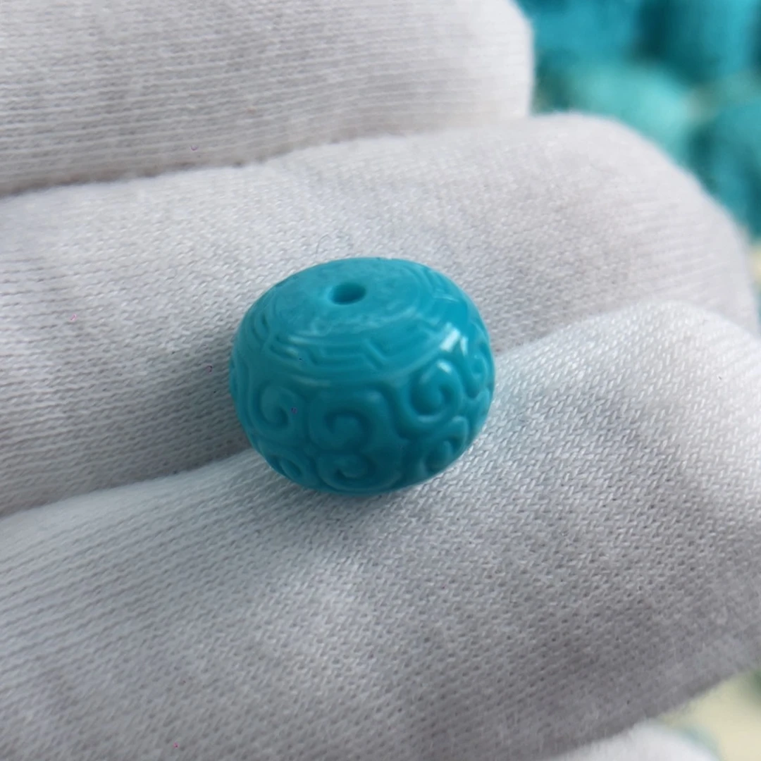 绿松石颈饰未镶嵌卡12.8-9.3