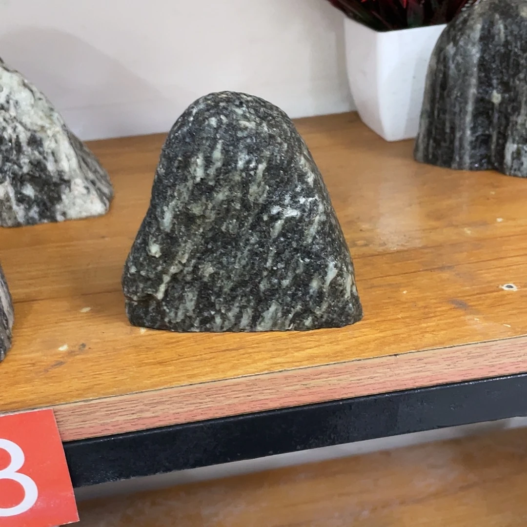 楠***熙石材靠山石平安石摆件