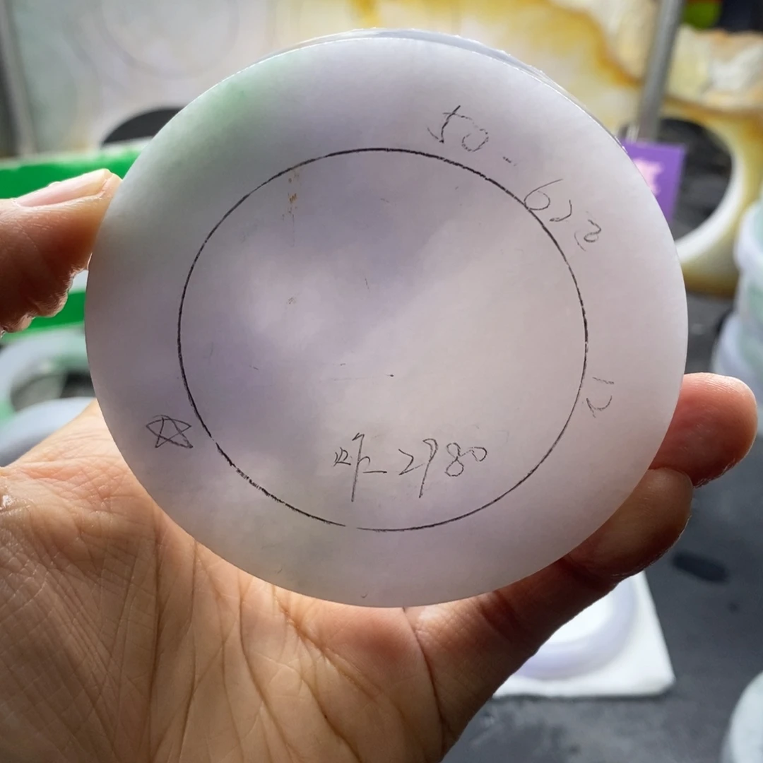 定制翡翠未镶嵌翡翠手镯