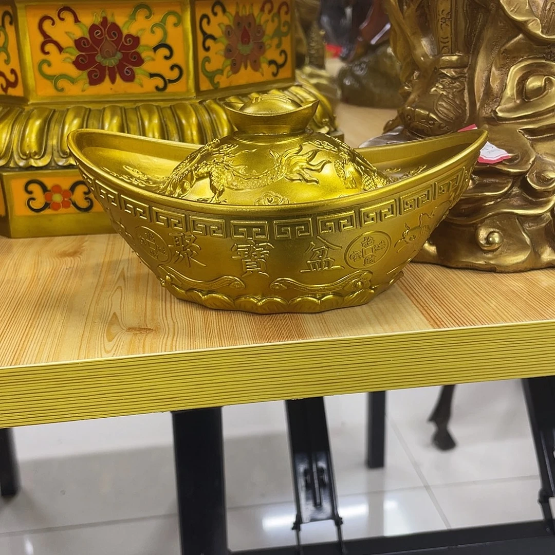 成***罩铜摆件工艺品摆件