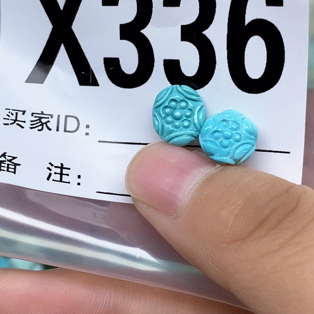 绿松石配饰未镶嵌?*