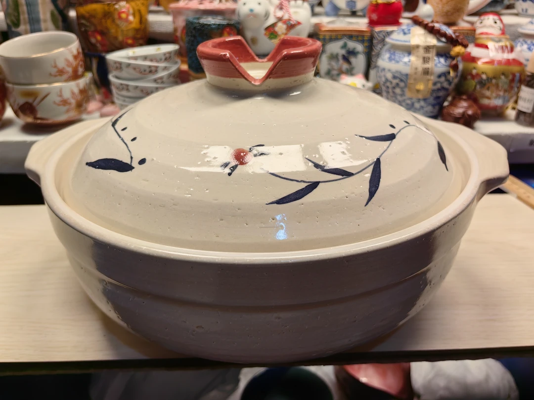 日本回流砂锅家用炖汤土锅煮粥耐高温明火正品陶瓷煲汤带盒