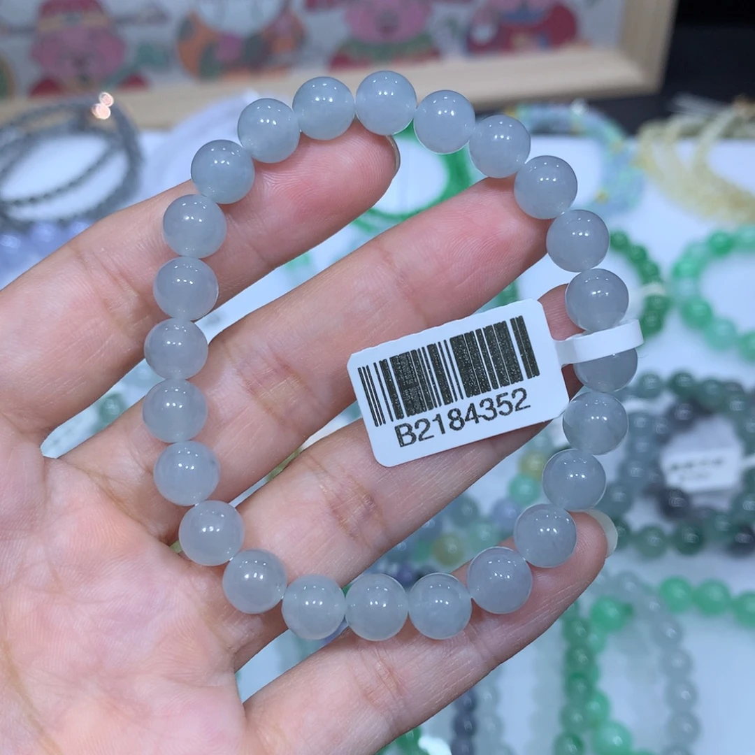 翡翠未镶嵌手链天然