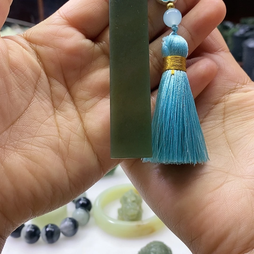 和田玉书签未镶嵌