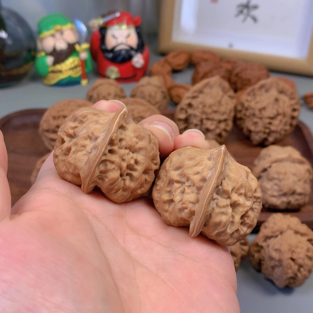 把件文玩核桃门头沟元宝37尺