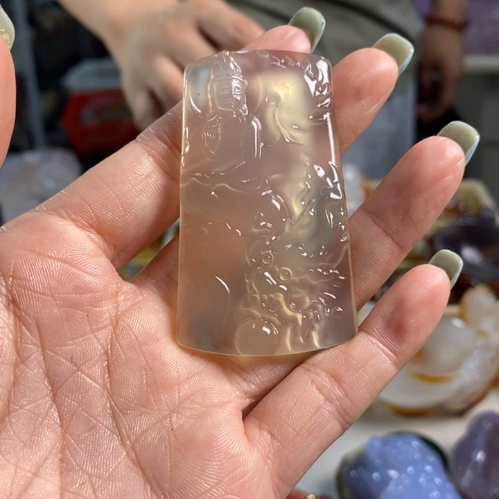 玛瑙/玉髓吊坠(不含链)未镶嵌