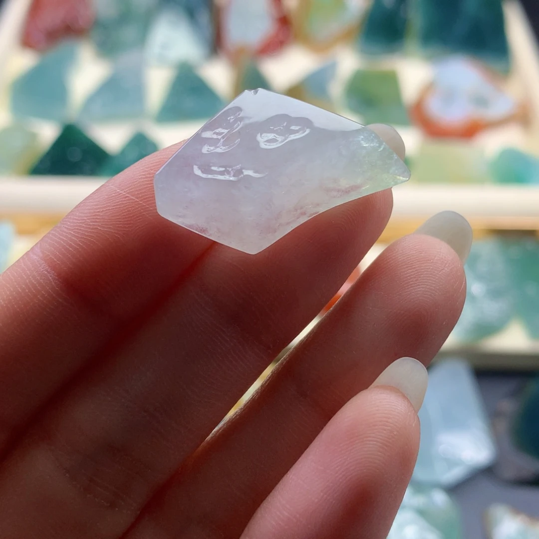 颈饰未镶嵌翡翠无****国翡翠