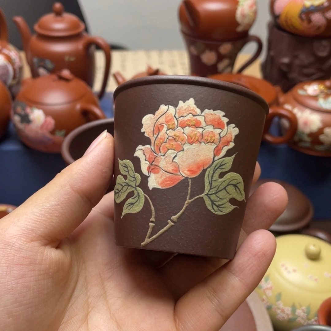 茶杯紫砂紫砂主人杯100cc