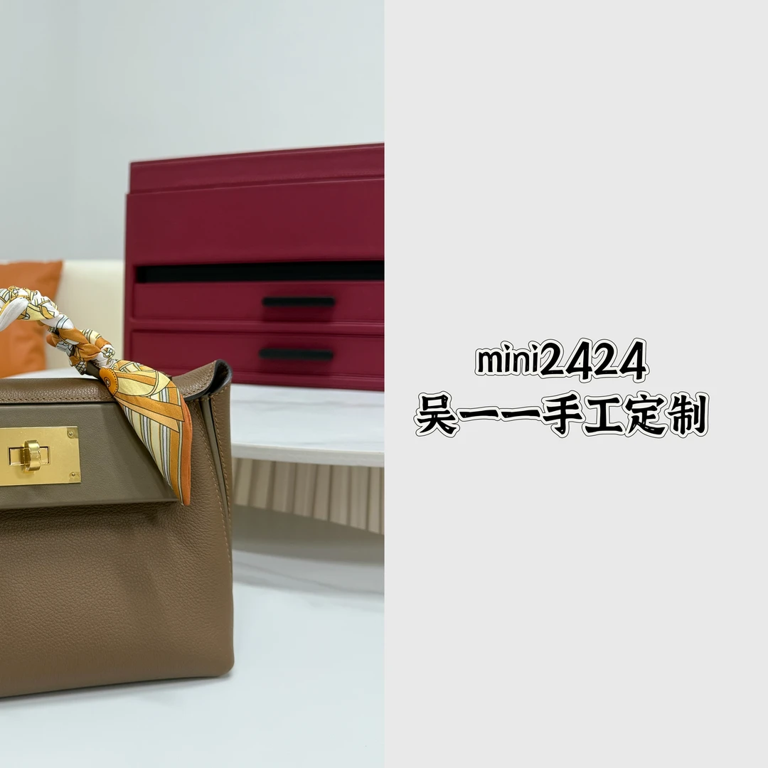吴一一全手工定制【Mini2424】时尚百搭单肩斜挎包