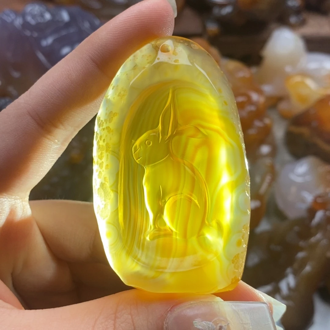 玛瑙/玉髓未镶嵌颈饰