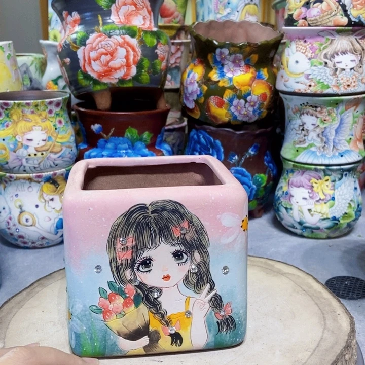 景德镇艺术手绘作品