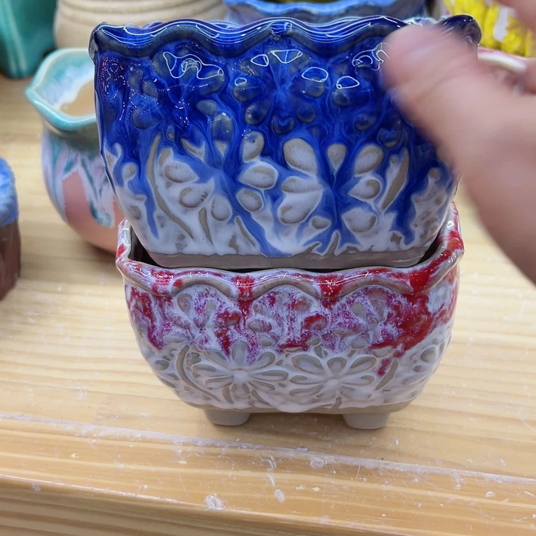 【闪购商品】陶瓷花盆