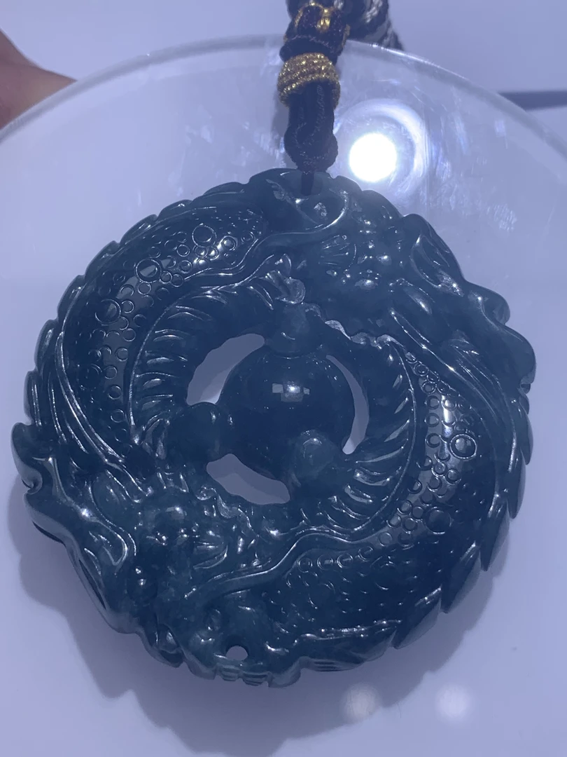定制翡翠毛货链接吊坠ZY017