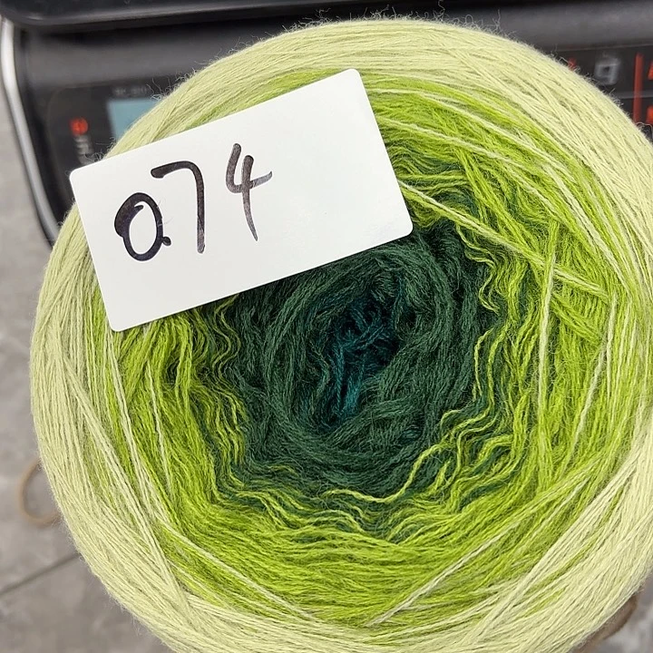 羊毛绒渐变蛋糕线