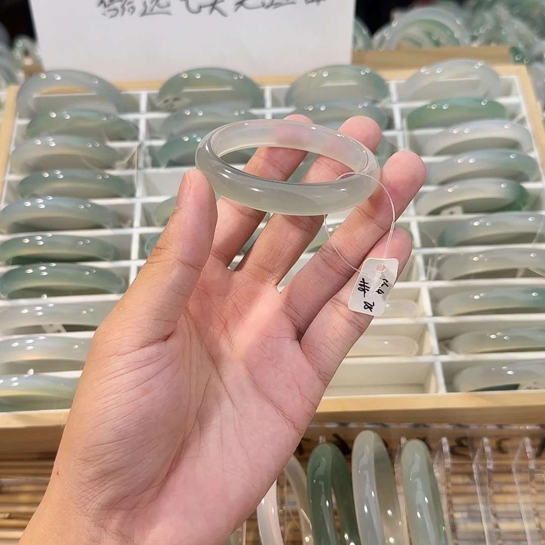手镯玛瑙/玉髓未镶嵌圈口54.4