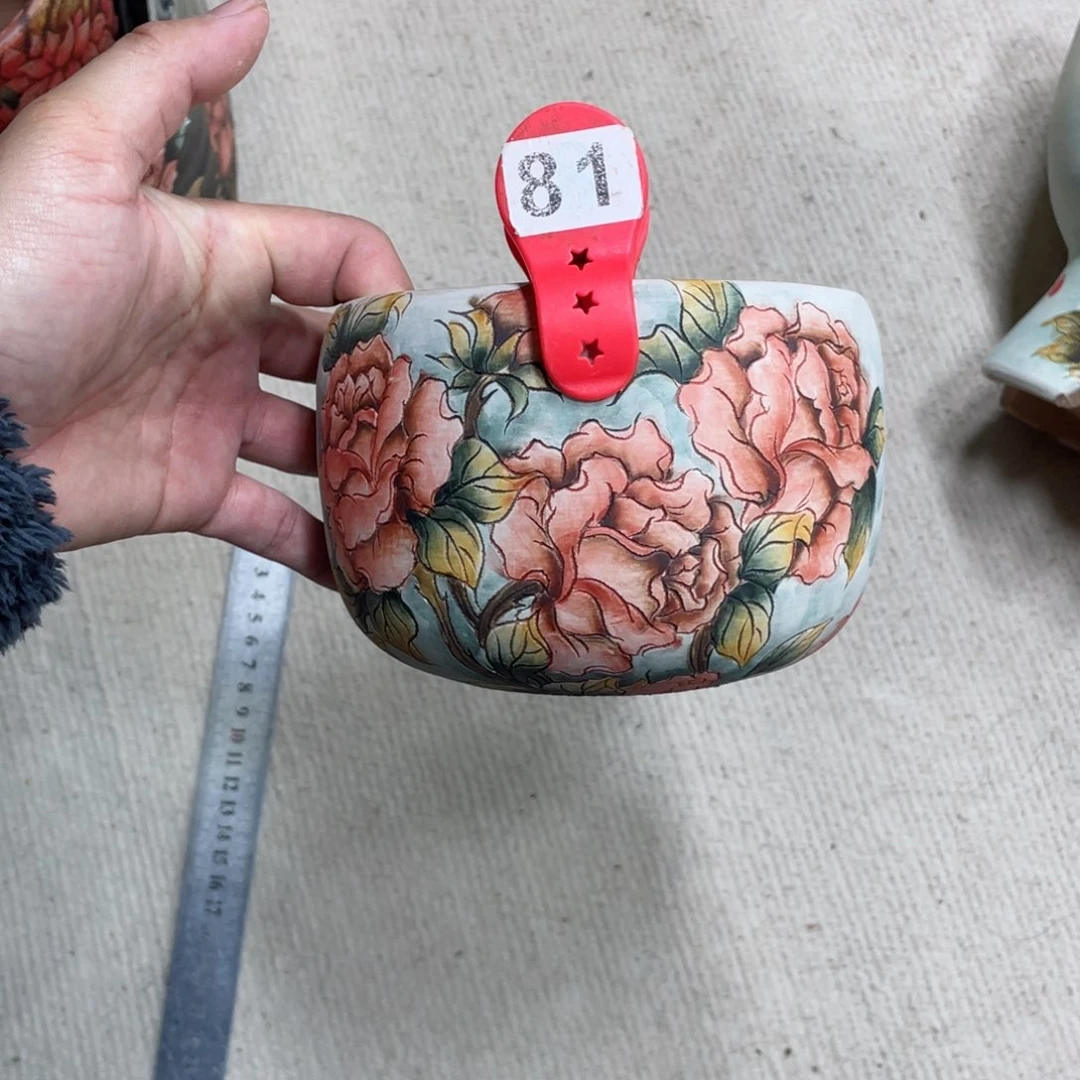 紫砂花盆陶****）陶瓷多肉花盆精品