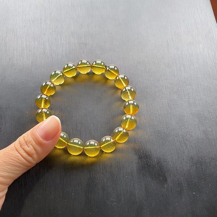 琥珀未镶嵌手链琥珀卡10