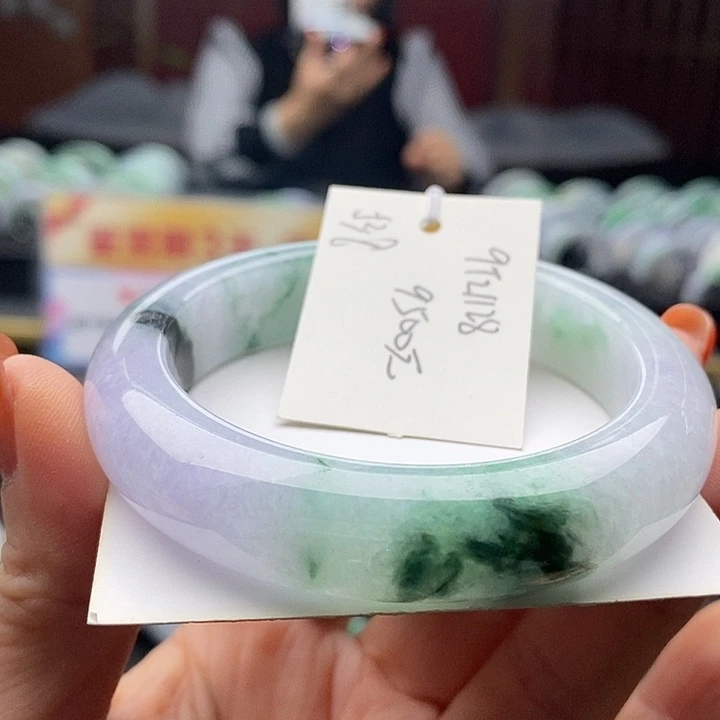 未镶嵌手镯翡翠53+正圈66