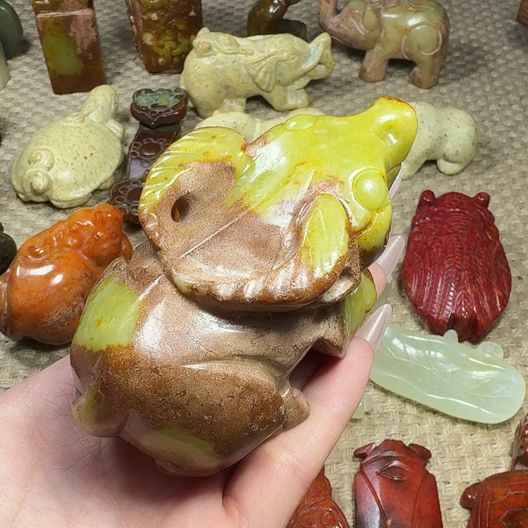 白玉菩提吊坠挂件