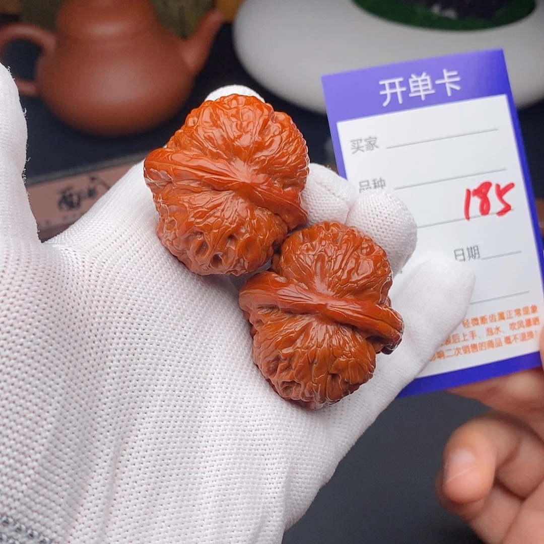 文玩核桃把件42元宝185