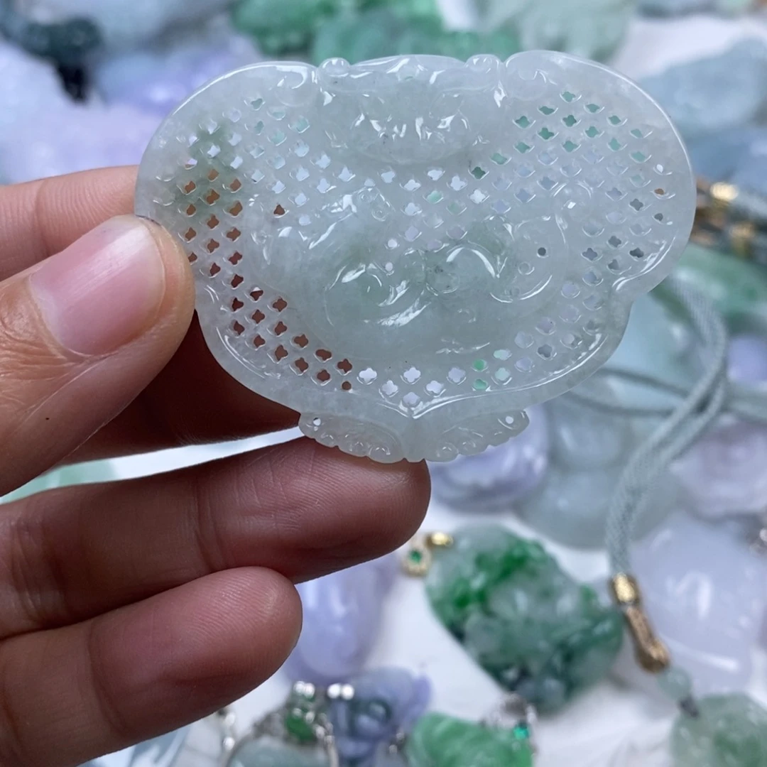 颈饰未镶嵌翡翠翡翠