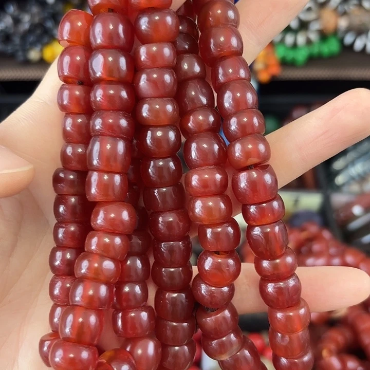 D***猫玛瑙/玉髓颈饰未镶嵌