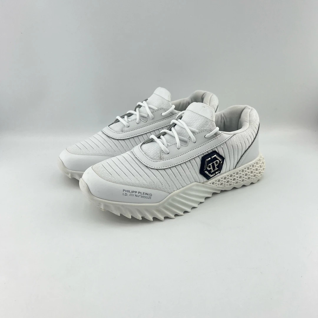 95新  40码/qp菲利普普莱茵/织物轻便金属logo休闲鞋/11268051