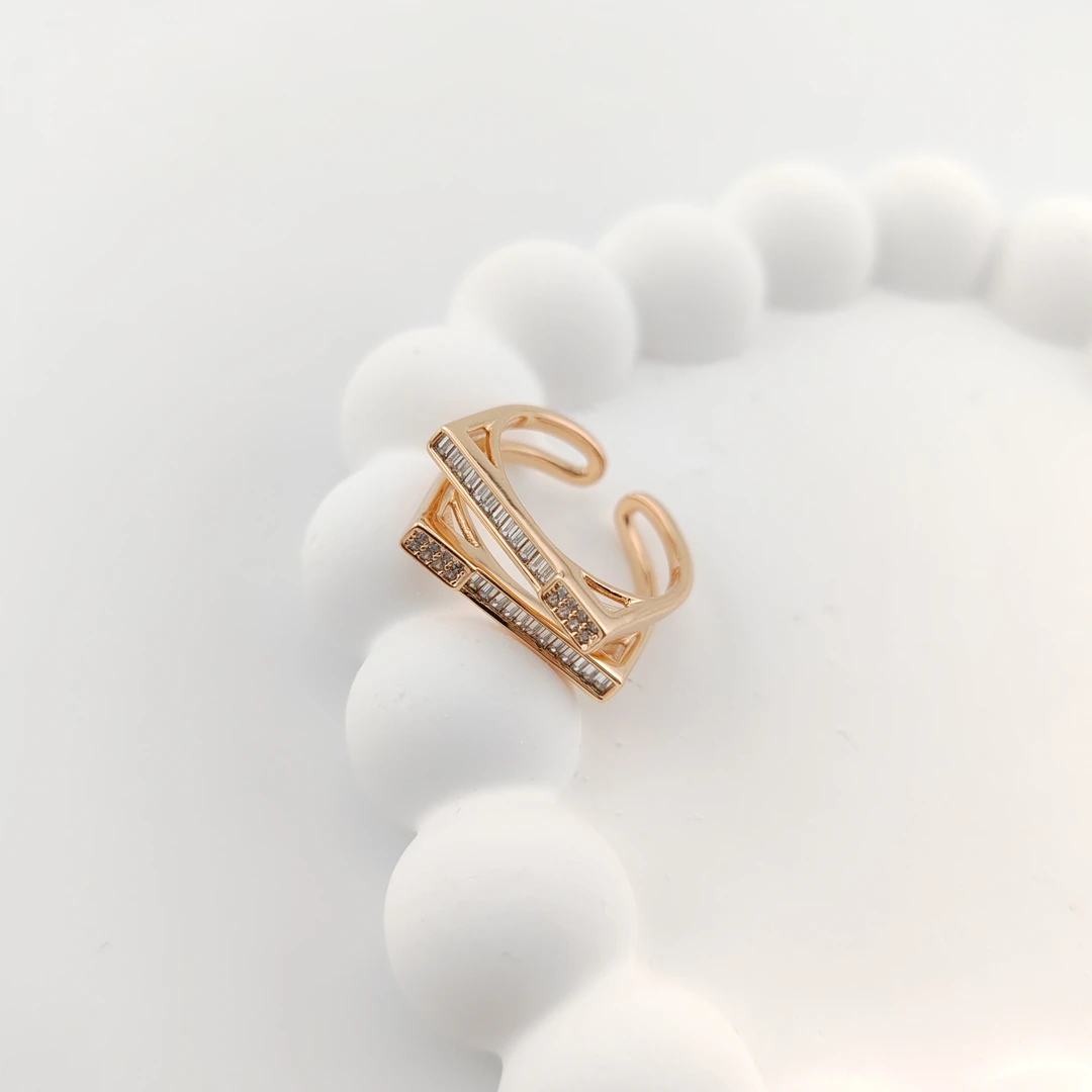 XUPING/旭平首饰 合金合成锆石戒指 【潘生福利】GD X000652451A18