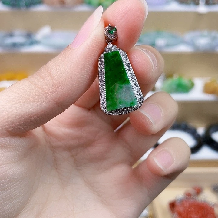 翡翠未镶嵌手链手链