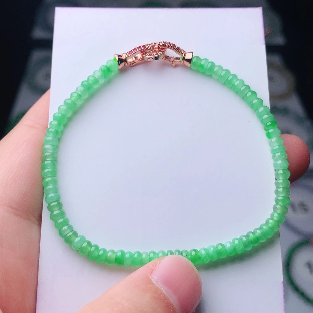 翡翠未镶嵌手链翡翠