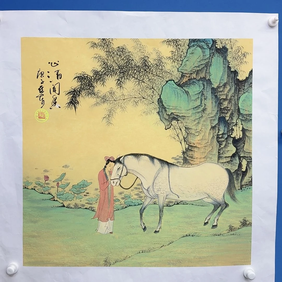 国画多次参加国内外大型