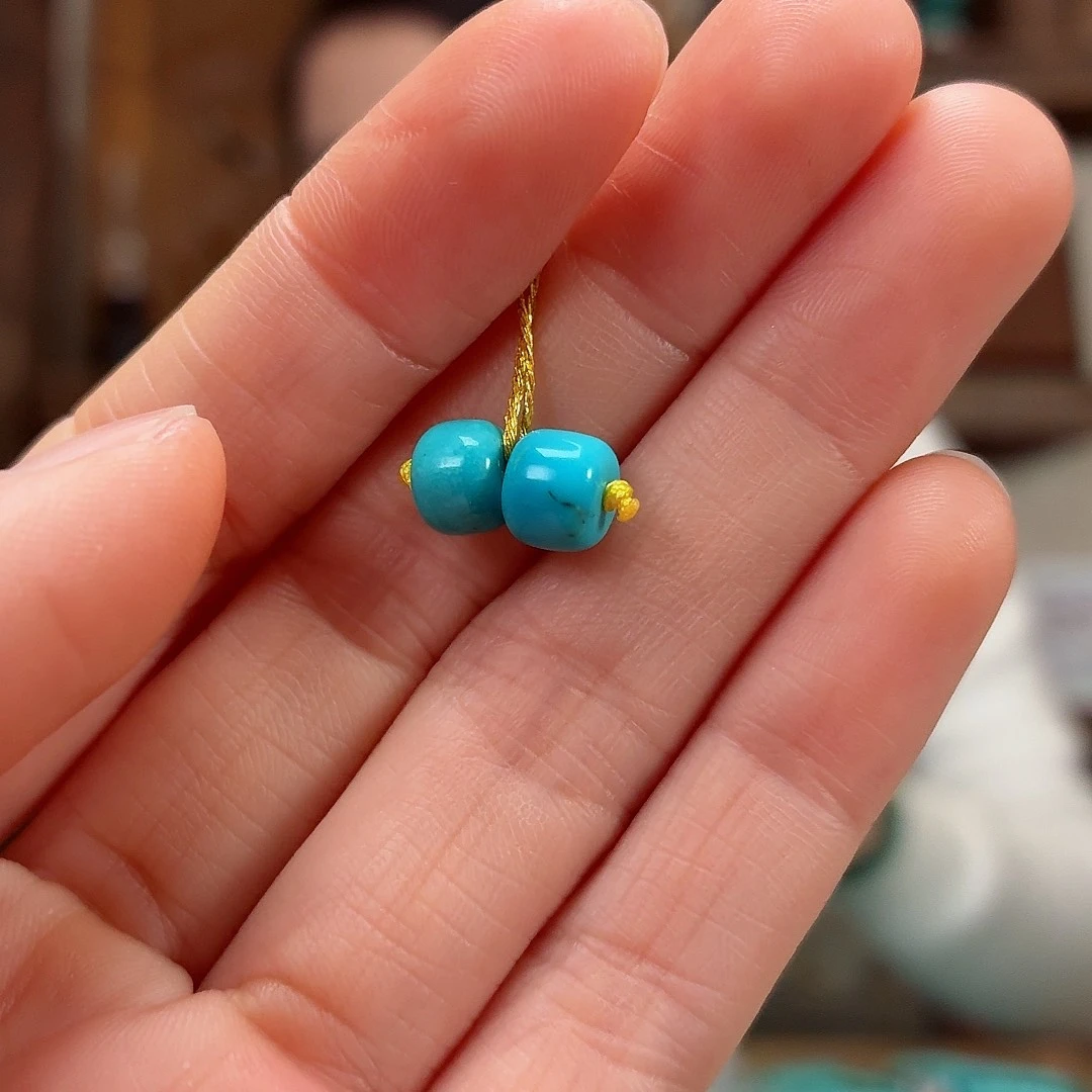 未镶嵌绿松石珠宝奇石