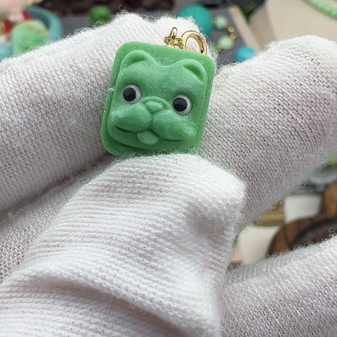 绿松石菜籽黄绿松石Z未镶嵌