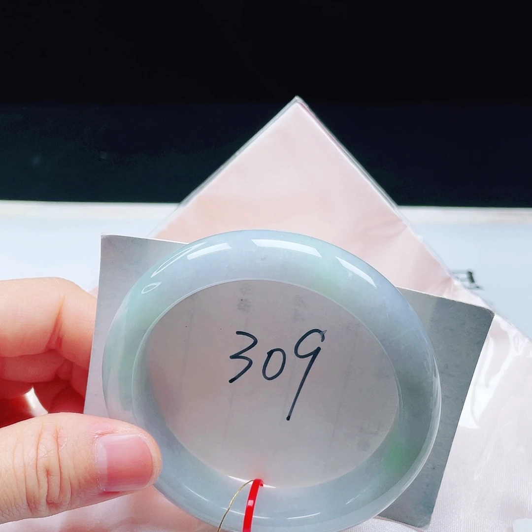 翡翠未镶嵌手镯59➕圈口