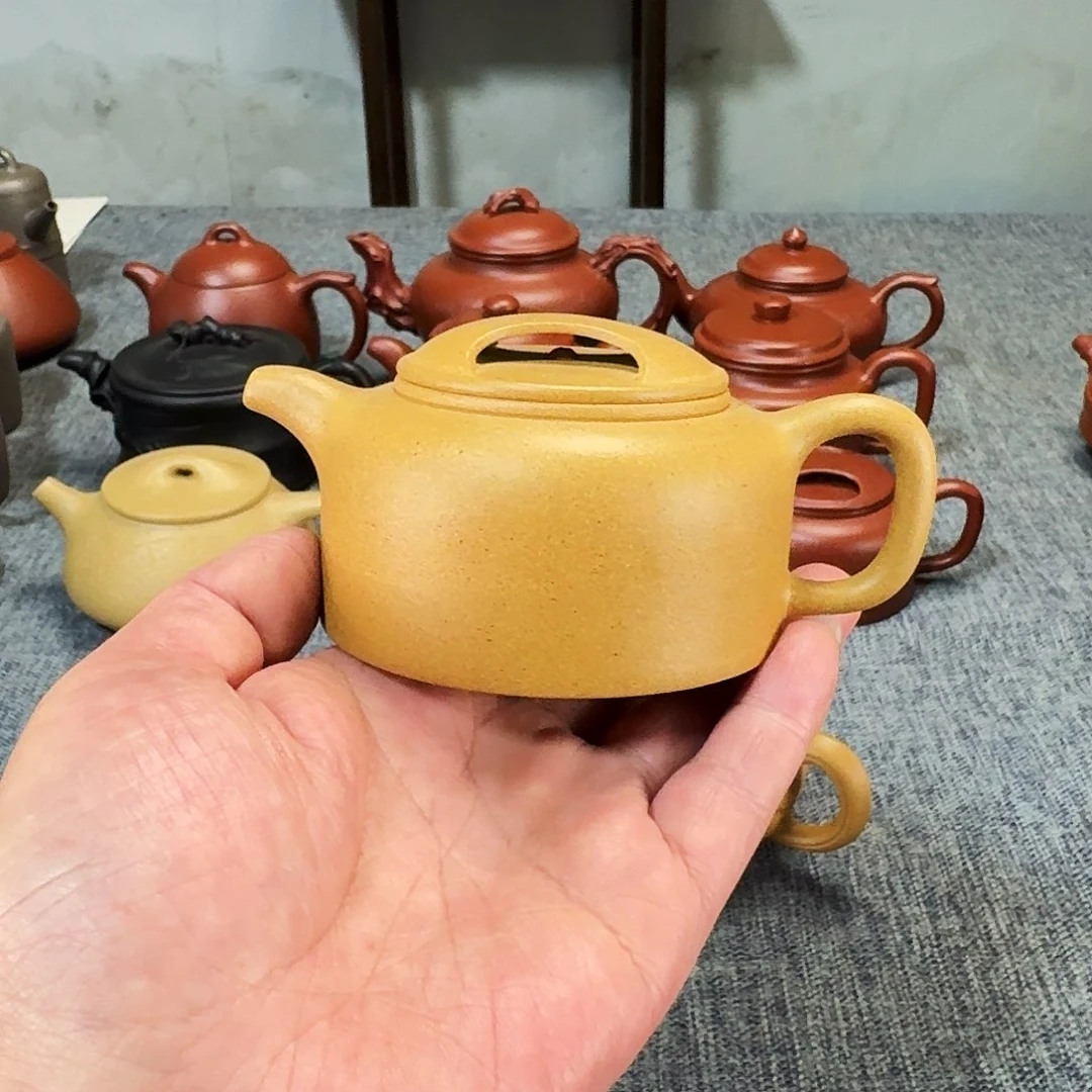 茶壶紫砂全手工紫砂壶牛盖