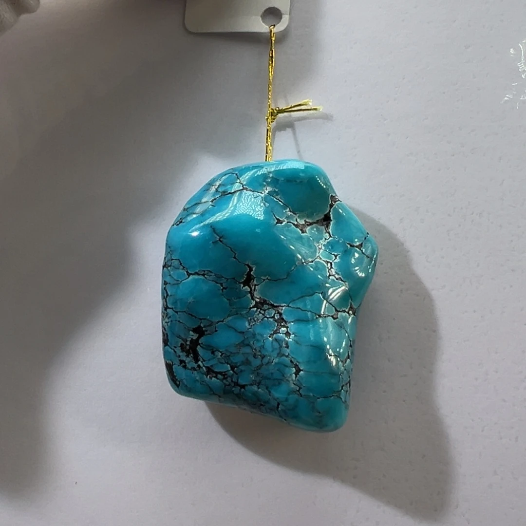 绿松石未镶嵌挂件