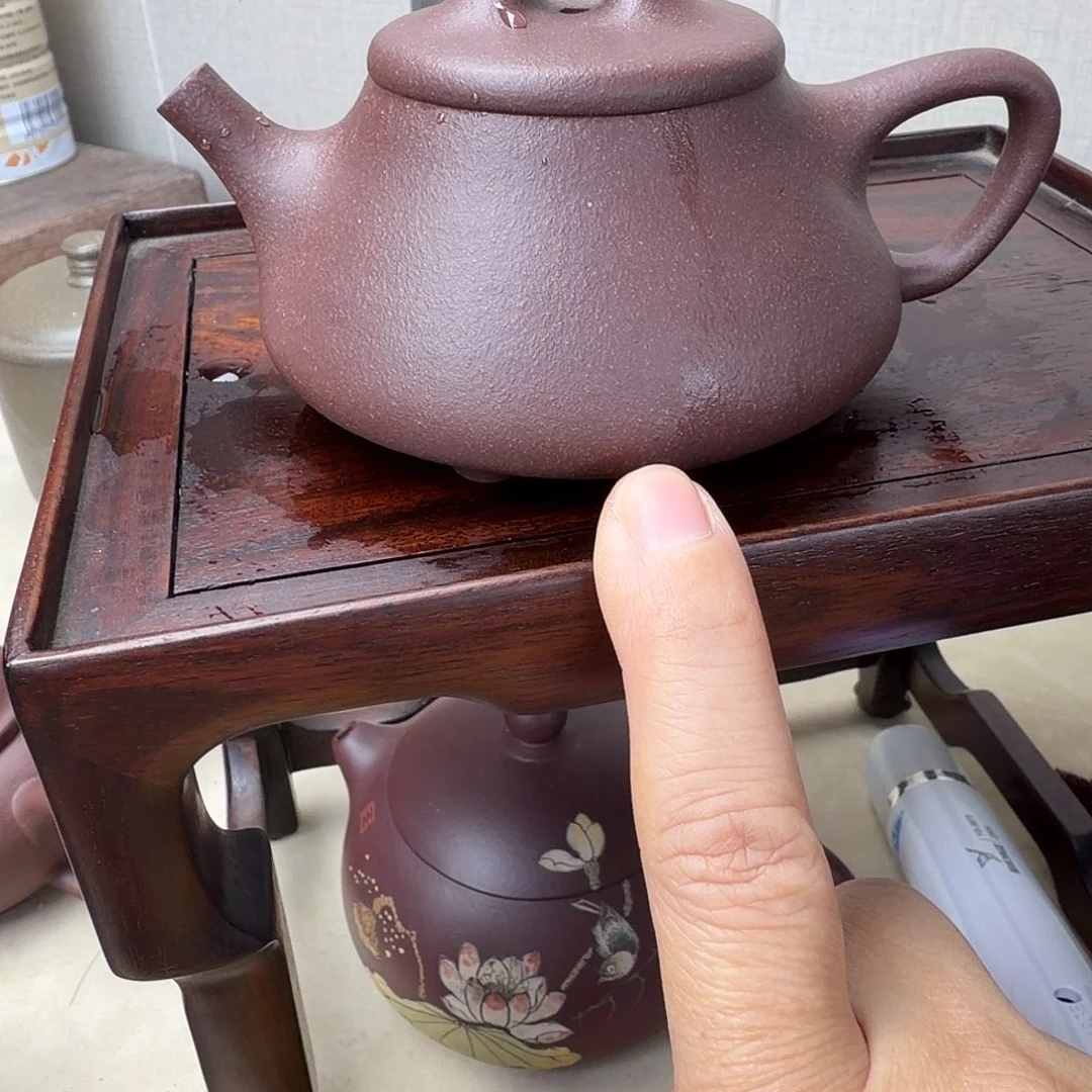 平盖子冶瓢170vc紫泥的