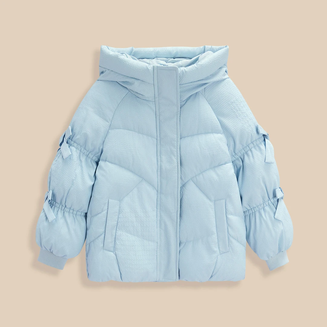 MINIIEF【爱依服童装】2025冬季新款韩版甜美洋气女童棉衣外套